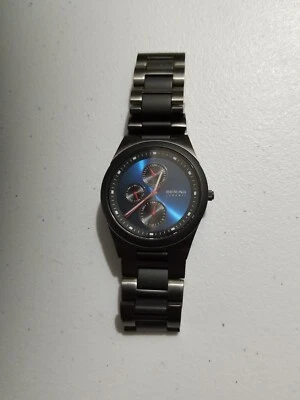 Bering Ceramic Brushed Black Men's Watch 32339-788 Water Resistant Sapphire Glas - Image 1 of 4