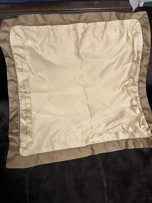Nobility Gold Taupe 1 Euro Sham 26x26 Luxury - Image 1 of 4