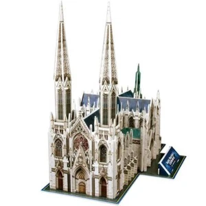 CubicFun C114H St Patrick's Cathedral (New York) 3D Puzzle - Picture 1 of 2