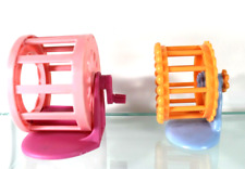 Littlest Pet Shop Exercise Wheels Pink 3 1/4 Orange 2 3/4