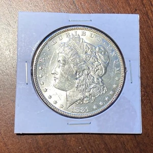Hermoso dólar Morgan de plata 1881 - Imagen 1 de 4