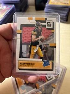 2022 Panini Clearly Donruss - Rated Rookie #51 Kenny Pickett Steelers RC EAGLES - Picture 1 of 2