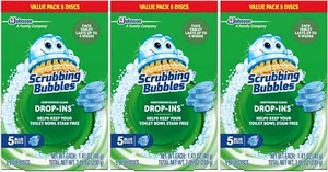 Scrubbing Bubbles Toilet Bowl Tablets, Continuous Clean Toilet Drop In Discs, Ea - Picture 1 of 5
