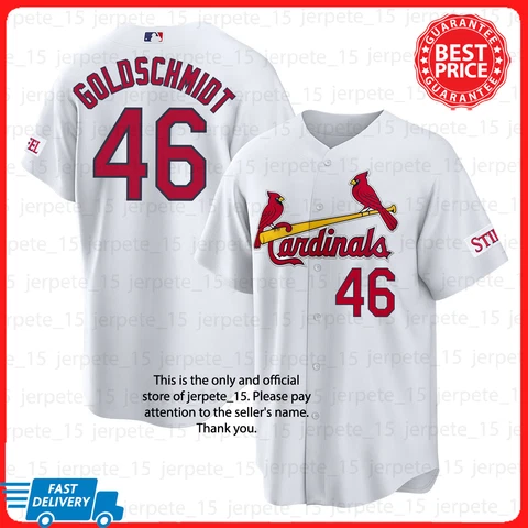 Paul Goldschmidt #46 St. Louis Cardinals 2023 Season White Jsy Fanmade All Size Cover