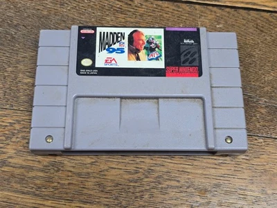 ⚡ Игровой картридж Super Nintendo MADDEN 95 NFL SNES - Изображение 1 из 4