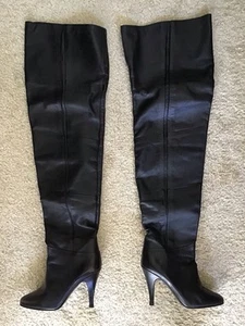 Wild Pair schwarze Stiefel Gr. 6 1/2 B USA. - Bild 1 von 12