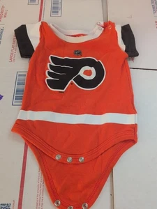 Philadelphia Flyers Boys/Girl's Jumper 3-6 Months ,Orange, Reebok #397 - Picture 1 of 5
