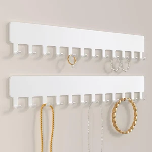 Josmimic Wall Necklace Organizer Holder: Wall Mounted Jewelry Hanging Storage Ne - Picture 1 of 12