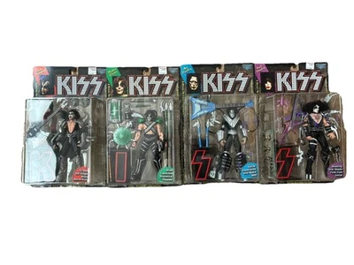KISS Set Gene Paul Ace Peter 1997 McFarlane Toys Música Ultra Figura NUEVO Foto 1 de 4