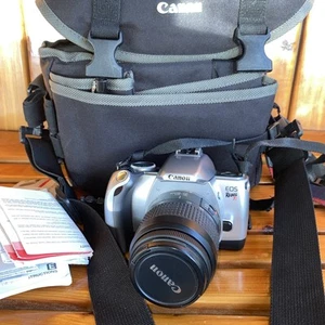 Canon EOS Rebel Ti Film Camera w/ 35-80mm Zoom Lens With Bag - Picture 1 of 4