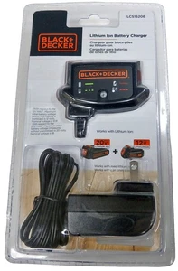 Black und Decker Original OEM 16V-20V Lithium-Ionen Ersatz Ladegerät-LCS1620B - Bild 1 von 2