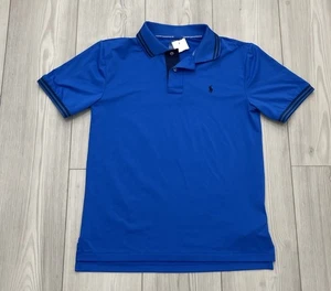 Polo Ralph Lauren Performance Niños Azul Polo Talla Grande 14-16 años - Imagen 1 de 3