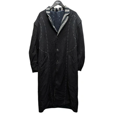 Abrigo reversible Maison Margiela Maison gris oscuro talla: Foto 1 de 4