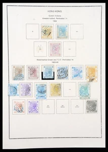 HONG KONG 1862-2000 MH Used Good Classic Part George Covers Stamp Collection - Picture 1 of 12