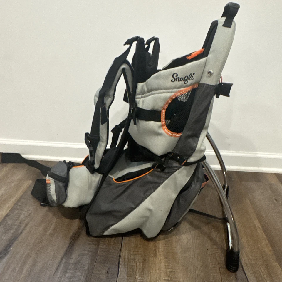 Mochila portabebés Cross Terrain Evenflo Snugli bebé niño senderismo con soporte Foto 1 de 4