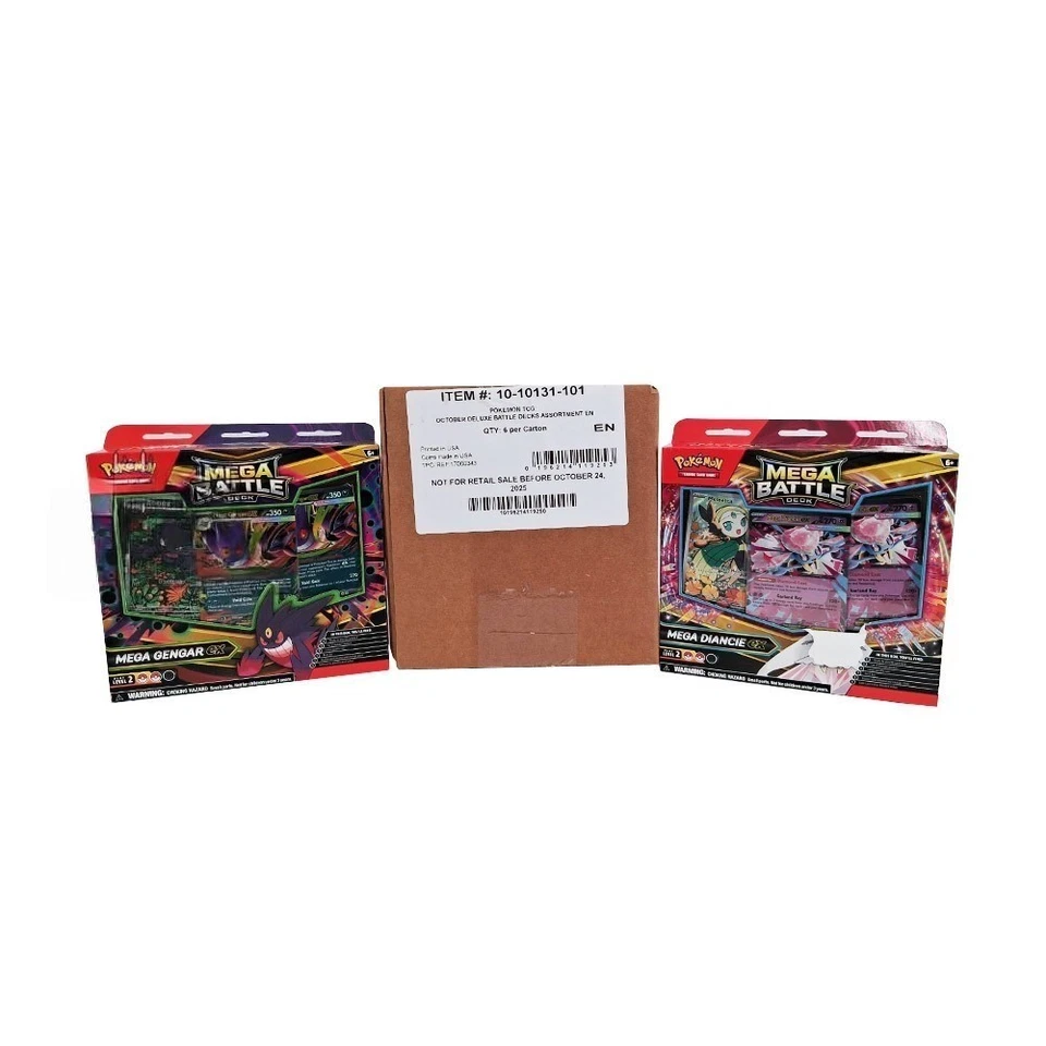 2025 Pokemon Game Starter Set MEGA Mega Gengar EX Japan