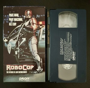 ROBOCOP ©1987 S-VHS SUPER VHS (AG-1980) NOT VHS - SVHS - RARE! - Picture 1 of 8