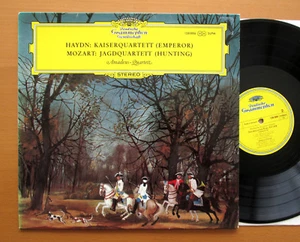 SLPM 138 886 Haydn Emperor Mozart Hunting Quartet Amadeus Quartet NM/EX Stereo - Picture 1 of 4