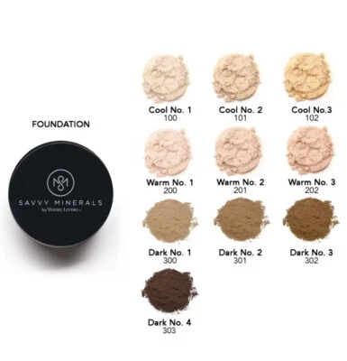 YOUNG LIVING ESSENTIAL OILS Foundation Powder Dark 2- Savvy Minerals by Young Living