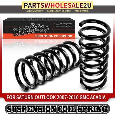 2x Muelles helicoidales traseros izquierdo y derecho para Chevrolet Traverse Buick Saturn GMC Acadia Foto 1 de 4