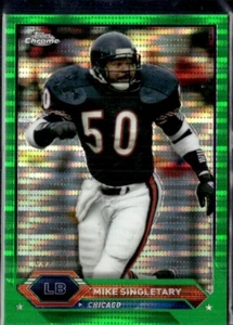2023 TOPPS COMPOSITE TOPPS CHROME GREEN #25 MIKE SINGLETARY /99 - Picture 1 of 2