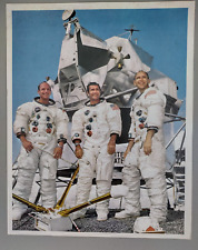 Original 1960's NASA Apollo 12 Space Mission Crew Colour Photograph