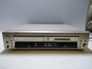 SONY MXD-D400 MD Deck Mini Disk Deck Audio Player Recorder MDLP Used 100V - Picture 1 of 2