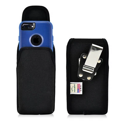 iPhone SE 2022 iPhone 7/8 Holster Clip Metal Otterbox Case Nylon Vertical - Image 1 of 4