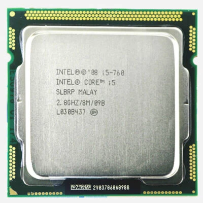 Intel Core i3-530 i3-550 i5-650 i5-750 i5-760 i7-860 LGA 1156 CPU Processor - Image 1 of 4