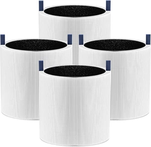 Paquete de 4 filtros de repuesto Mini Max compatibles con Blueair Blue Pure Mini Max Ai - Imagen 1 de 12