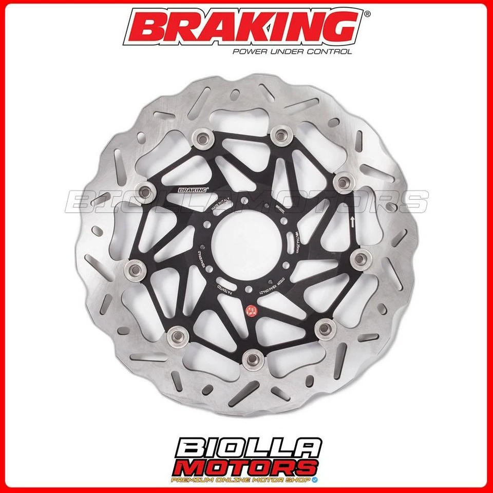 WK005L DISCO FRENO ANTERIORE SX BRAKING HONDA GL F6C VALKYRIE 1500 1999 - WAVE F - Изображение 1 из 4