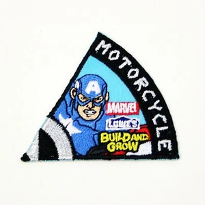 NUEVO Parche Lowe's Avengers Build And Grow Marvel Capitán América Motocicleta 2015 - Imagen 1 de 3
