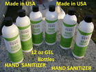 6X Hand Sanitizer 70% Alcohol Aloe Vera Gel Formula 12Oz Made In Usa 08/2022
