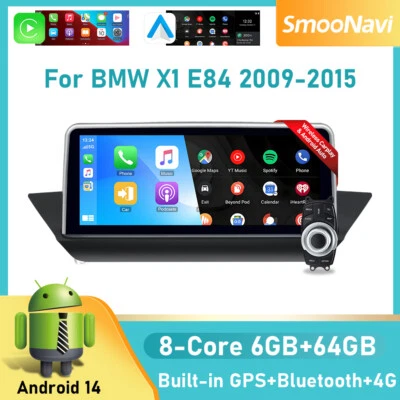 10.25" Android Car Stereo GPS Navi 64GB DAB Carplay Android auto For BMW X1 E84 - Bild 1 von 4