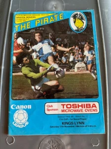 17.11.1984, Bristol Rovers v Kings Lynn, FA Cup 1. Runde - Bild 1 von 2