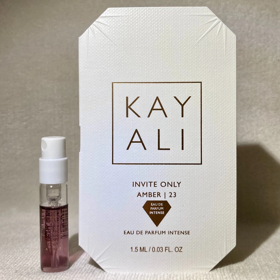 Kayali Invite Only Amber 23 Eau de Parfum Intense Sample Spray .03oz, 1.5ml - Image 1 of 1