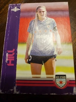 RACHEL HILL 2021 PARKSIDE NWSL PREMIER EDITION SOCCER VINTAGE STOCK SP RED STARS - Image 1 of 2