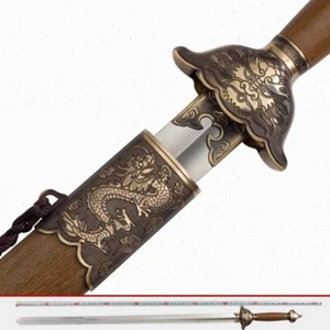 China GongFu Martial arts Perform Dragon Phoenix TaiJi Soft Sword training 808 - Picture 1 of 13