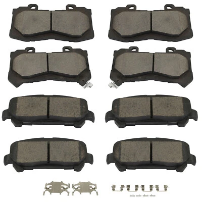 For GMC CANYON 2015 2016 - 2020 All Models Front and Rear Ceramic Brake Pads Foto 1 de 4