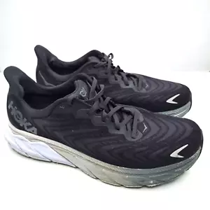 Hoka One One Arahi 6 1123194 BWHT Men's Black Running Shoes Size 11D - Picture 1 of 15