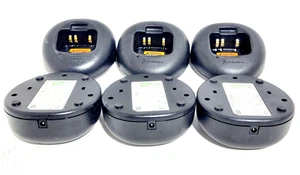 LOT OF 6 - Motorola PMTN4034A Charging Base Radio Battery Charger - Picture 1 of 6
