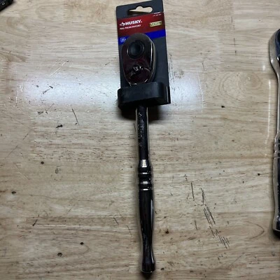 Husky 1/2 Full Polish Ratchet 107423 H12fprat Lifetime Warranty - Image 1 of 4