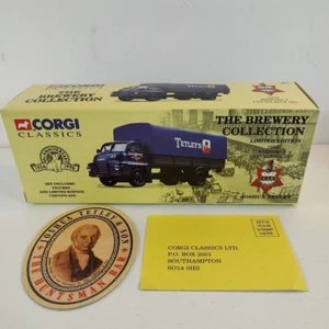 Corgi Classics 19702 BREWERY COLLECTION BEDFORD's CANVAS "Joshua Tetley" 1:50 - Picture 1 of 10