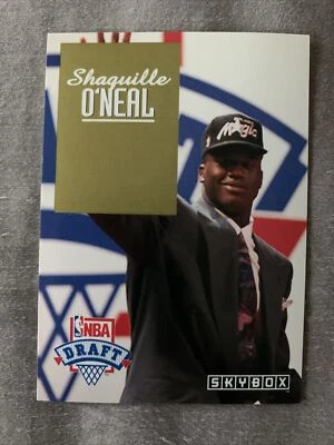 1992-93 Skybox Draft Pick ***ROOKIE CARD***SHAQUILLE O'NEAL RC  #DP1 - Image 1 of 2