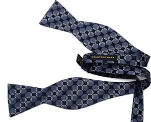 2150  )   COUNTESS  MARA   MEN'S BOW TIE 100%  SILK   MADE IN  CHINA - Picture 1 of 2