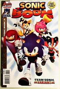 SONIC BOOM COMIC BOOK #3 Variant "Team Sonic" February 2015 Bagged & Boarded NEW - Picture 1 of 3