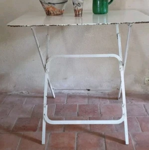 Antique French Garden Table 1950's - Picture 1 of 10