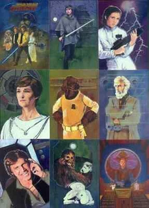 1996 Topps Finest Star Wars Complete Chromium Base Set #1-90 - Picture 1 of 2