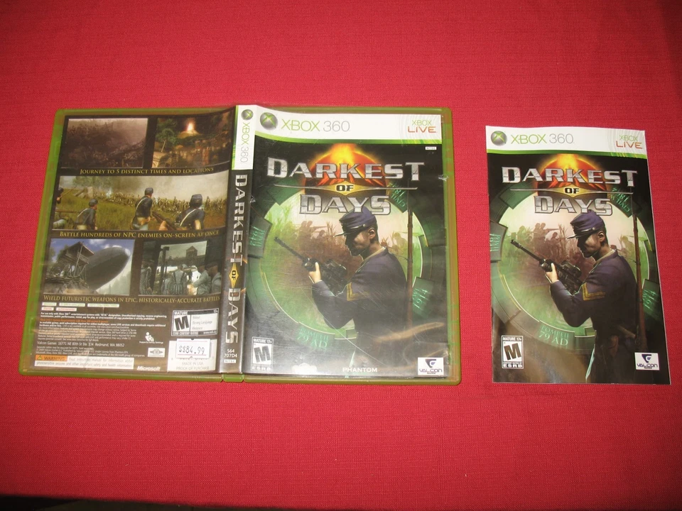 Xbox 360 / CIB / Darkest Of Days - Image 1 of 1