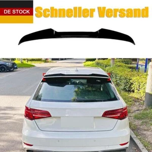 Alerón trasero labio alerón trasero negro para Audi A3 S-Line 8V Sportback 2014-2020 - Imagen 1 de 10